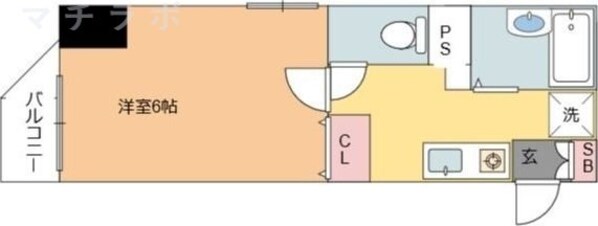 上前津駅 徒歩2分 5階の物件間取画像